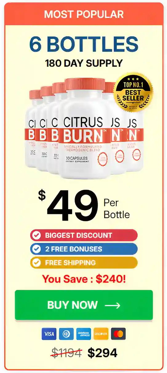 citrus burn buy